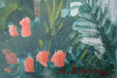 Salobreña Granada Spagna pittura ad olio paesaggio marino