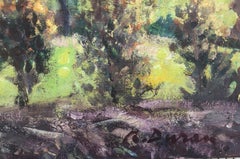 Spanish landscape Spain oil on canvas painting
