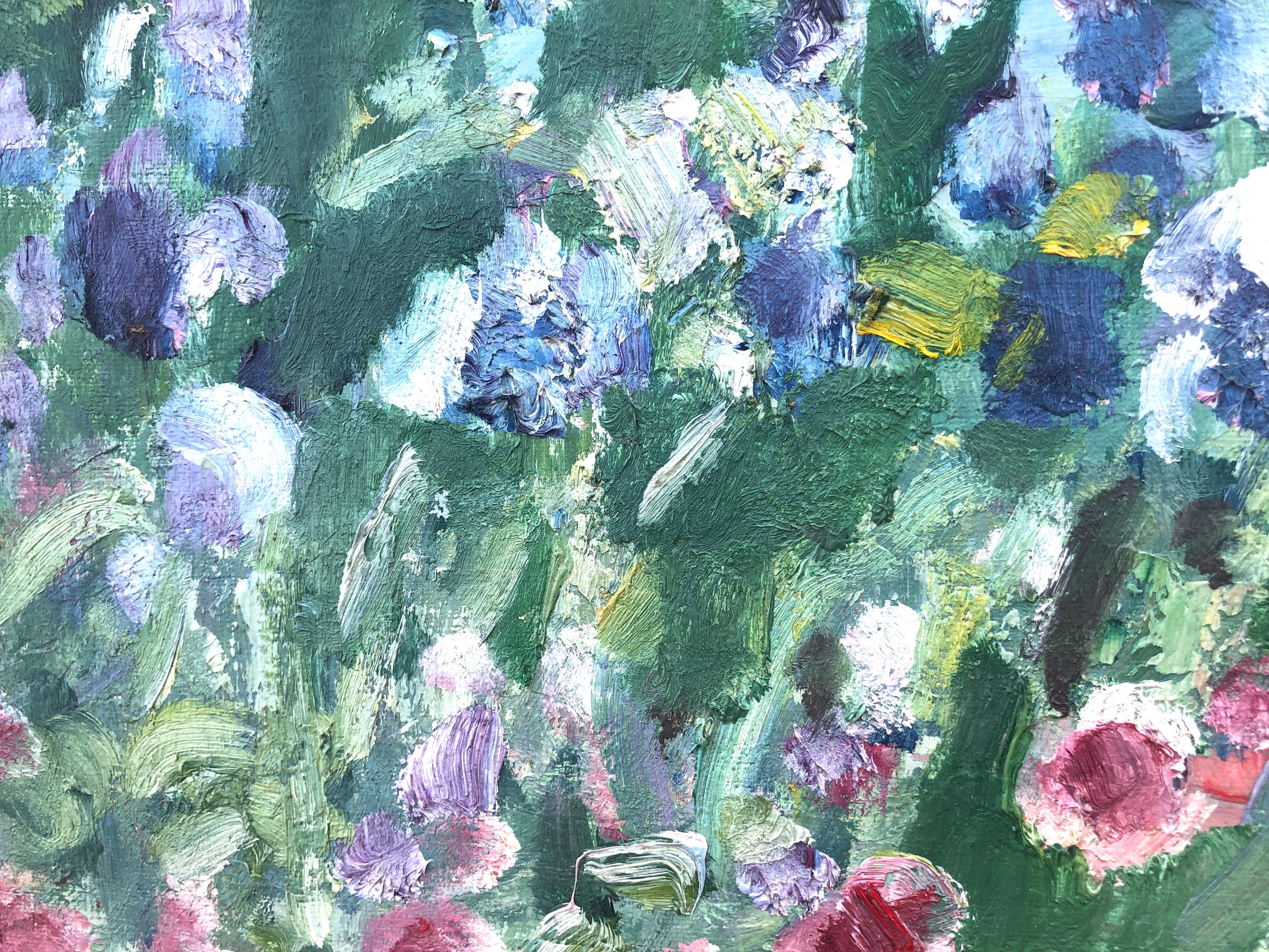 Peinture à l'huile de paysage européen, Espagne et France en vente 1