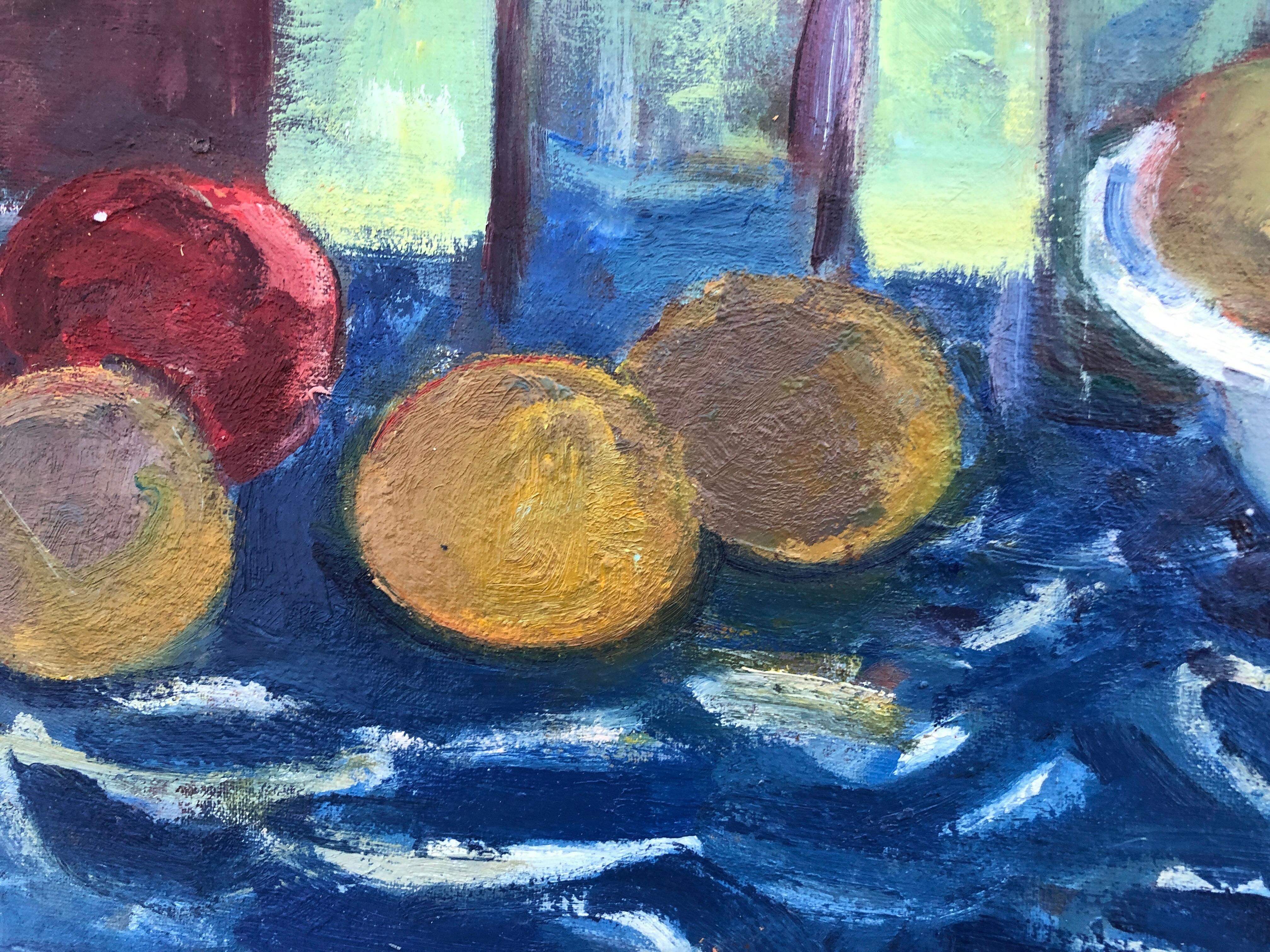 Still life oil painting european art Spain For Sale 1