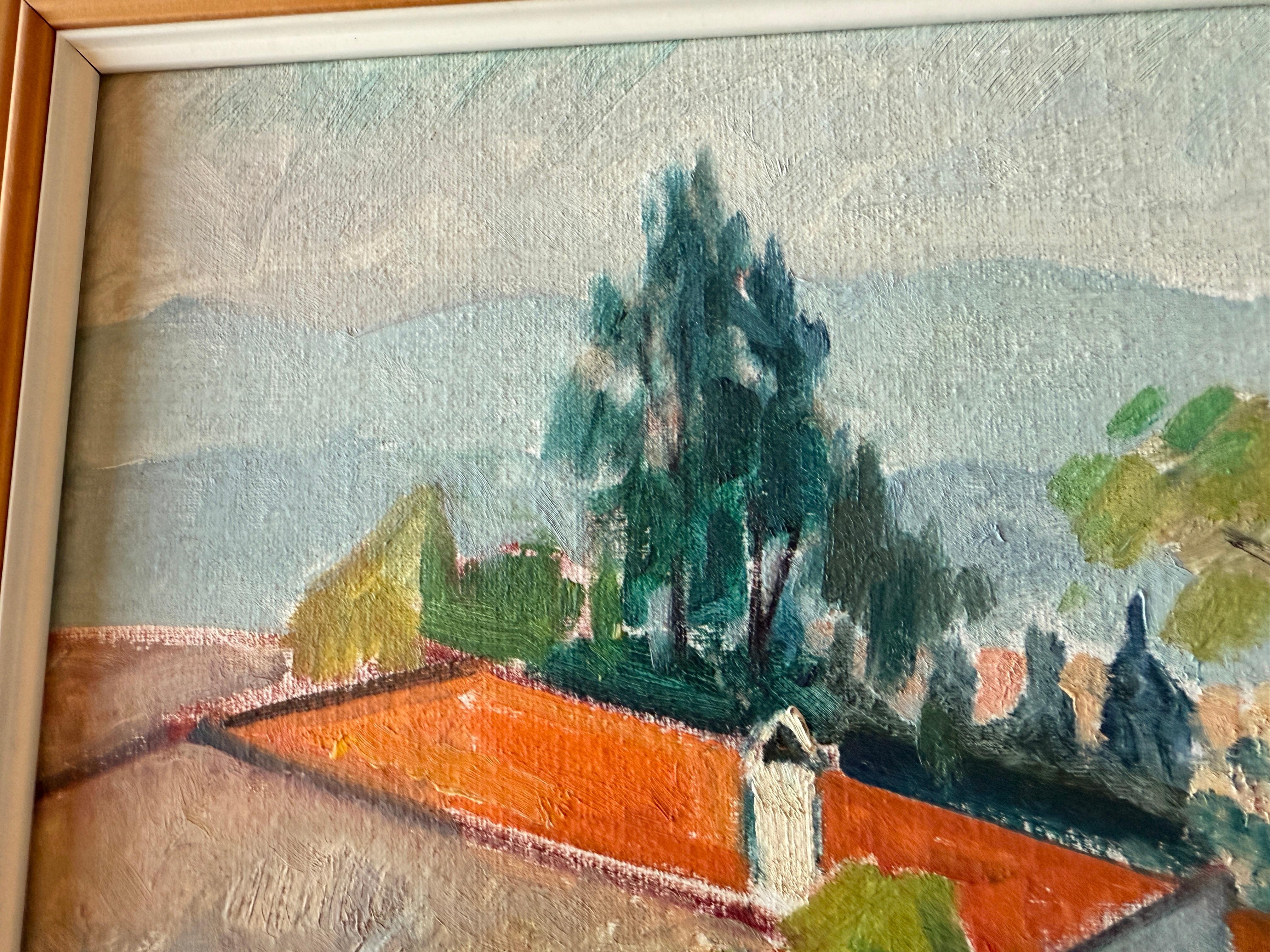 Autor: Rafael Durán Benet (Barcelona, 1931-2015)
Título: Terraza con Silla Verde
Técnica: Óleo sobre lienzo
Apoyo: Panel Daler (Inglaterra)
Dimensiones: 33 × 41 cm (F6) - aprox. 13,0 × 16,1 pulg.
Dimensiones enmarcado: 37 × 45 cm - aprox. 14,6 ×