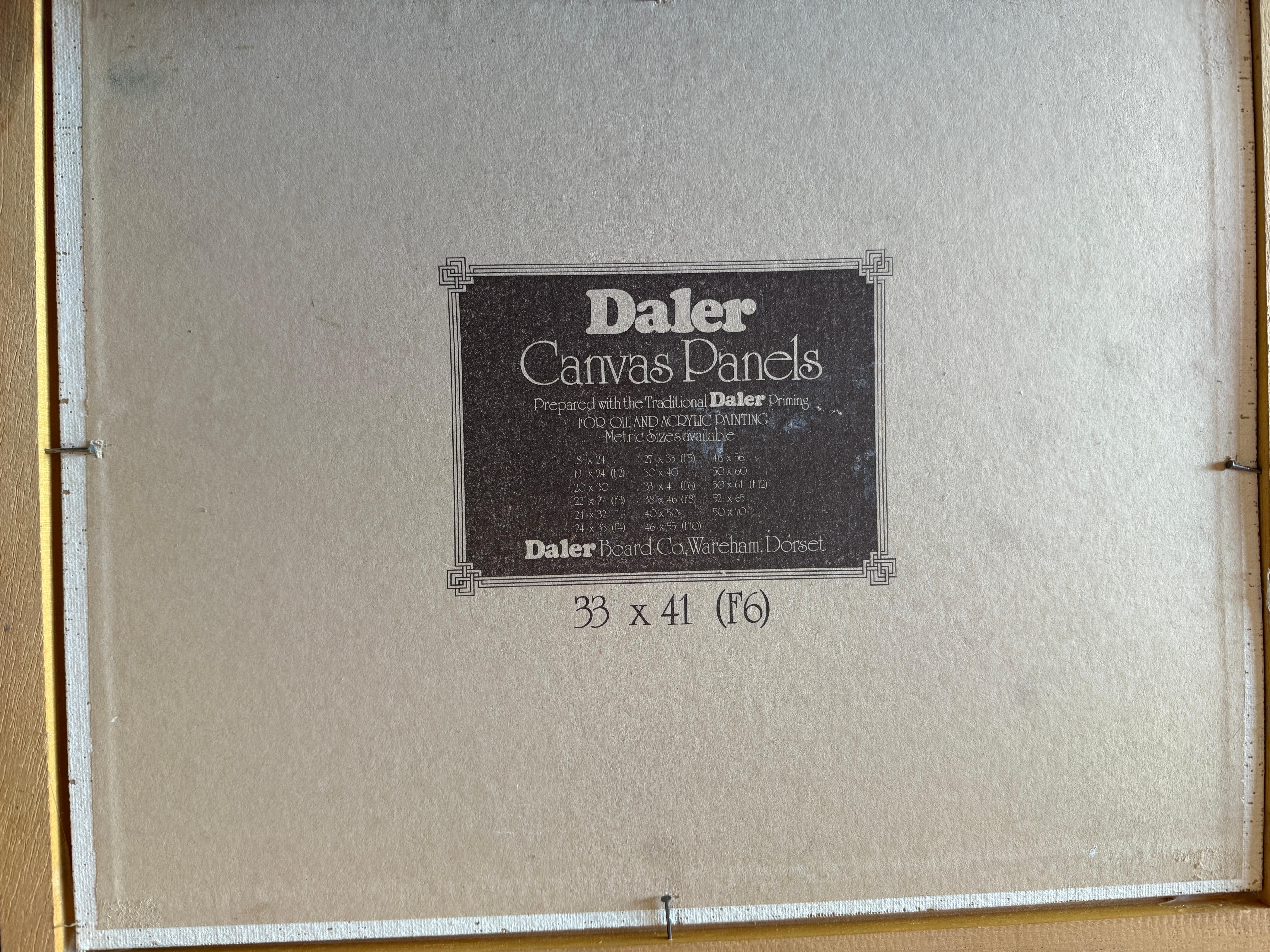 Terraza con silla verde óleo España mediterráneo en venta 2