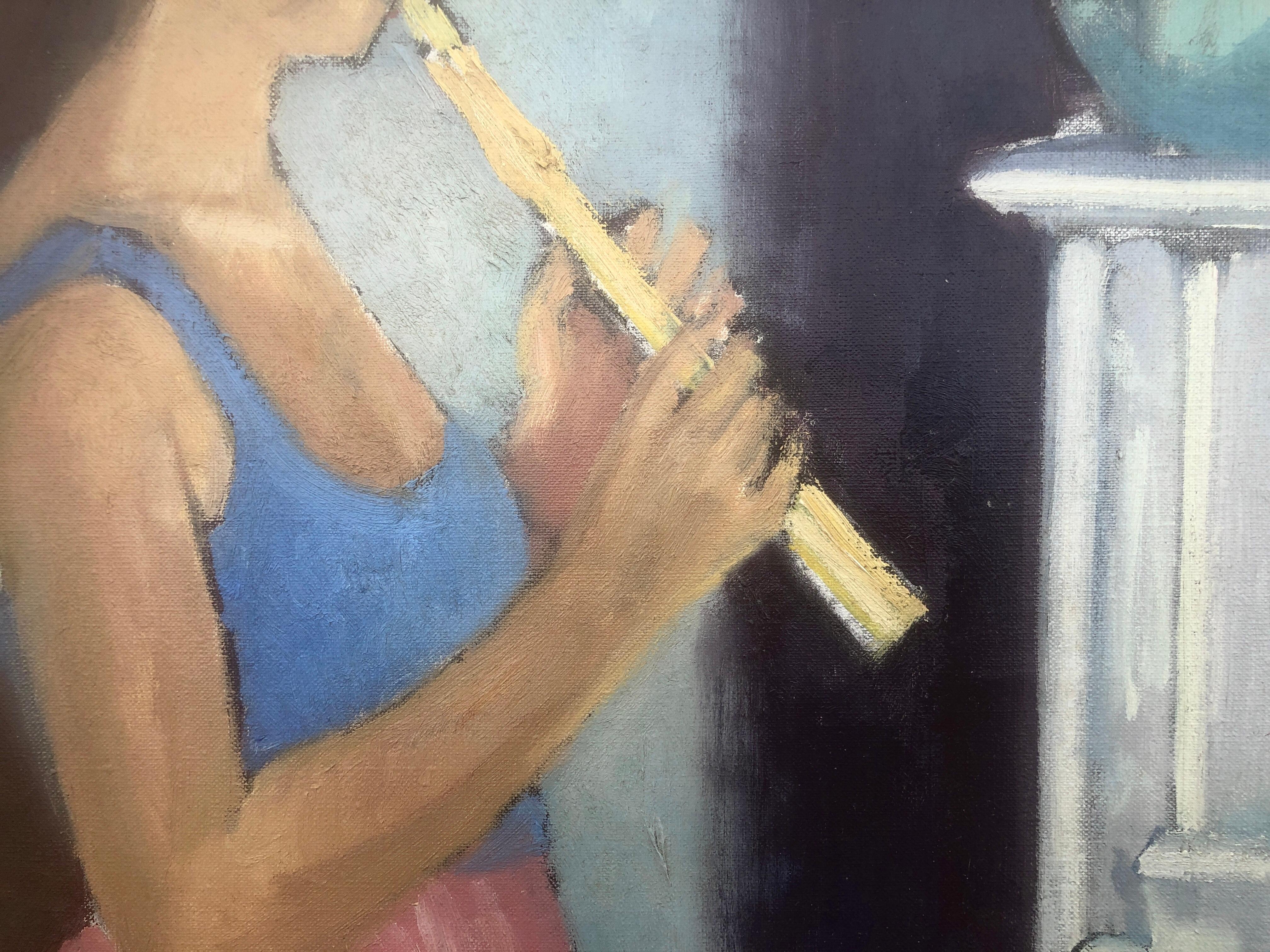 Rafael Duran Benet (1931-2015) - Musik - Öl auf Leinwand
Maße: Öl 60x73 cm.
Rahmenlos.

Rafael Duran Benet (Terrassa, 1931 - Barcelona, 2015) ist ein katalanischer Maler, Neffe des Malers Rafael Benet. Er ist ein Schüler von Manolo Hugué und seinem