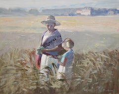 Óleo sobre tela - Cosecha de verano