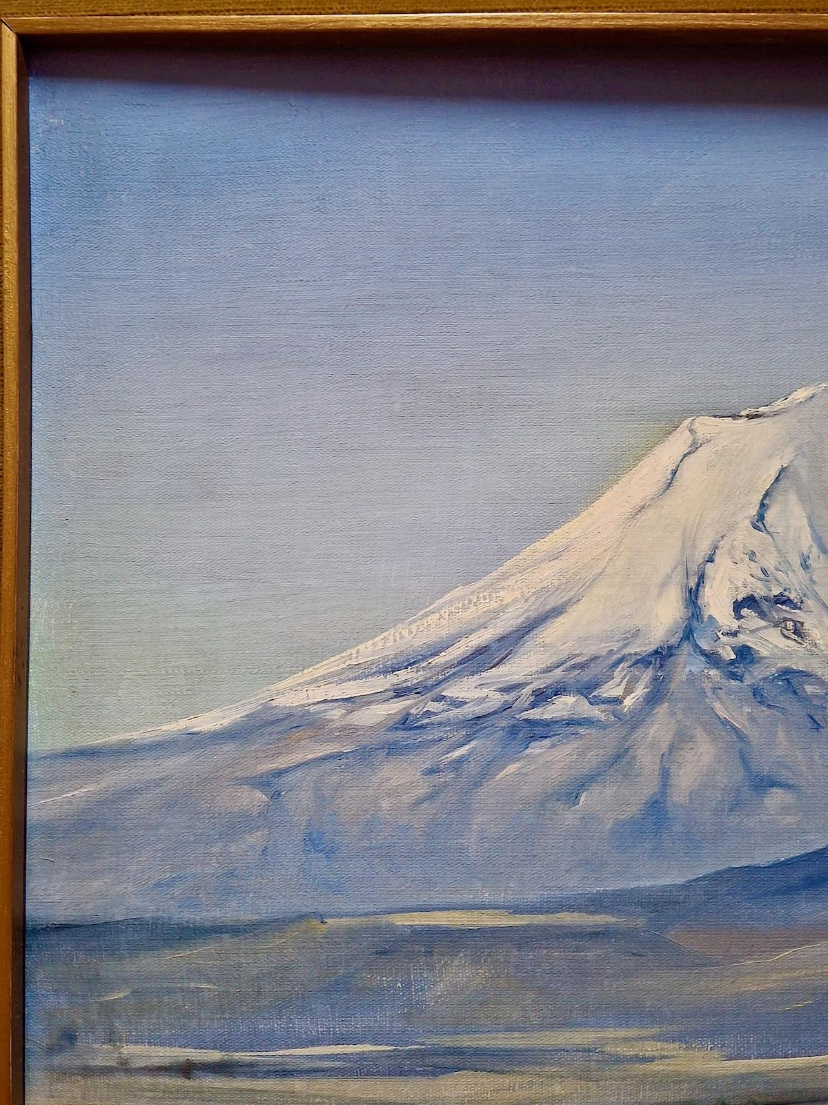 Popocatépetl, el segundo pico más alto de México - Painting de Rafael Huerta Carreón