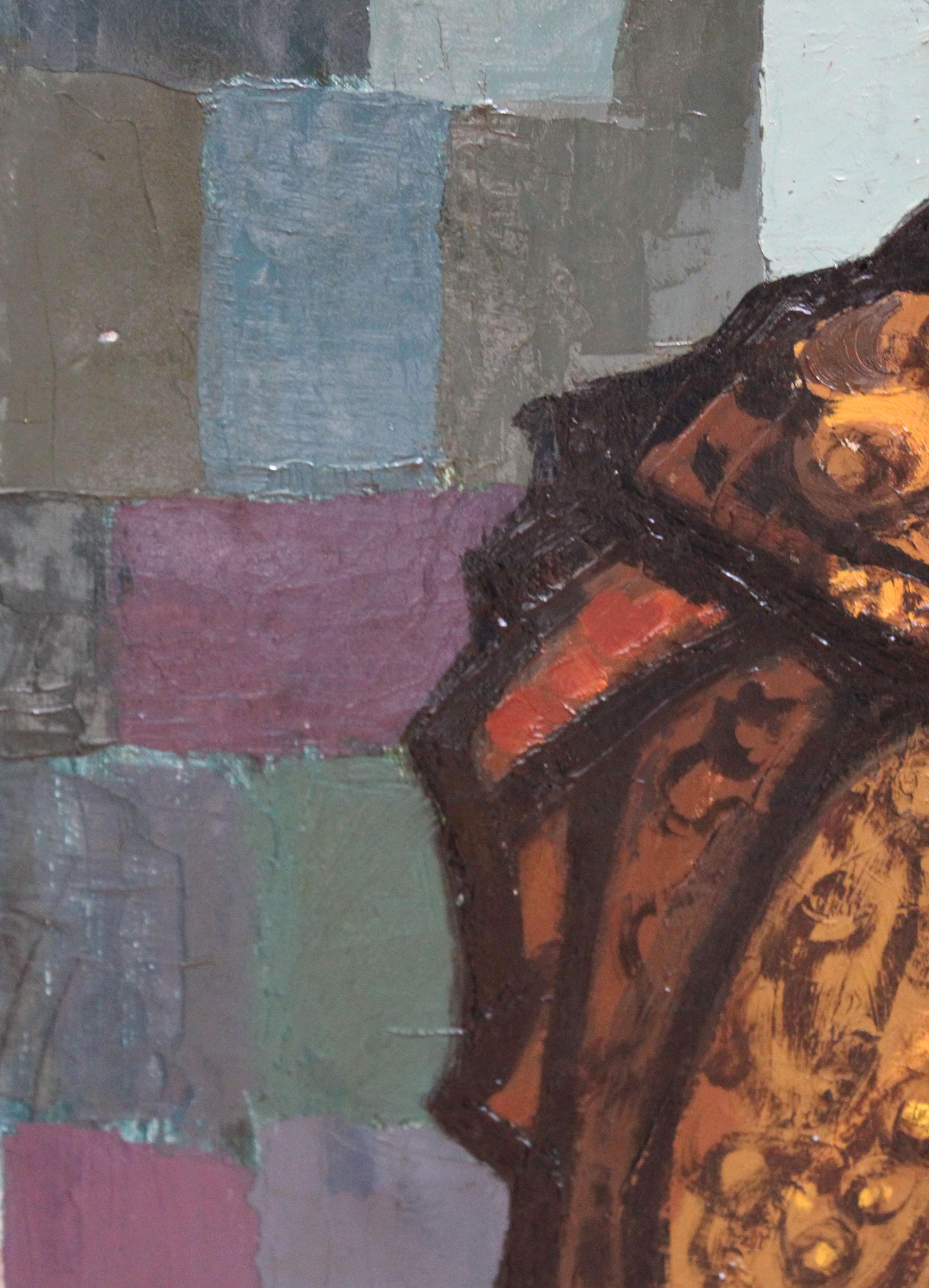 Torero - Óleo sobre tela - Año 1961 - 130 cm. x 73 cm. en venta 6