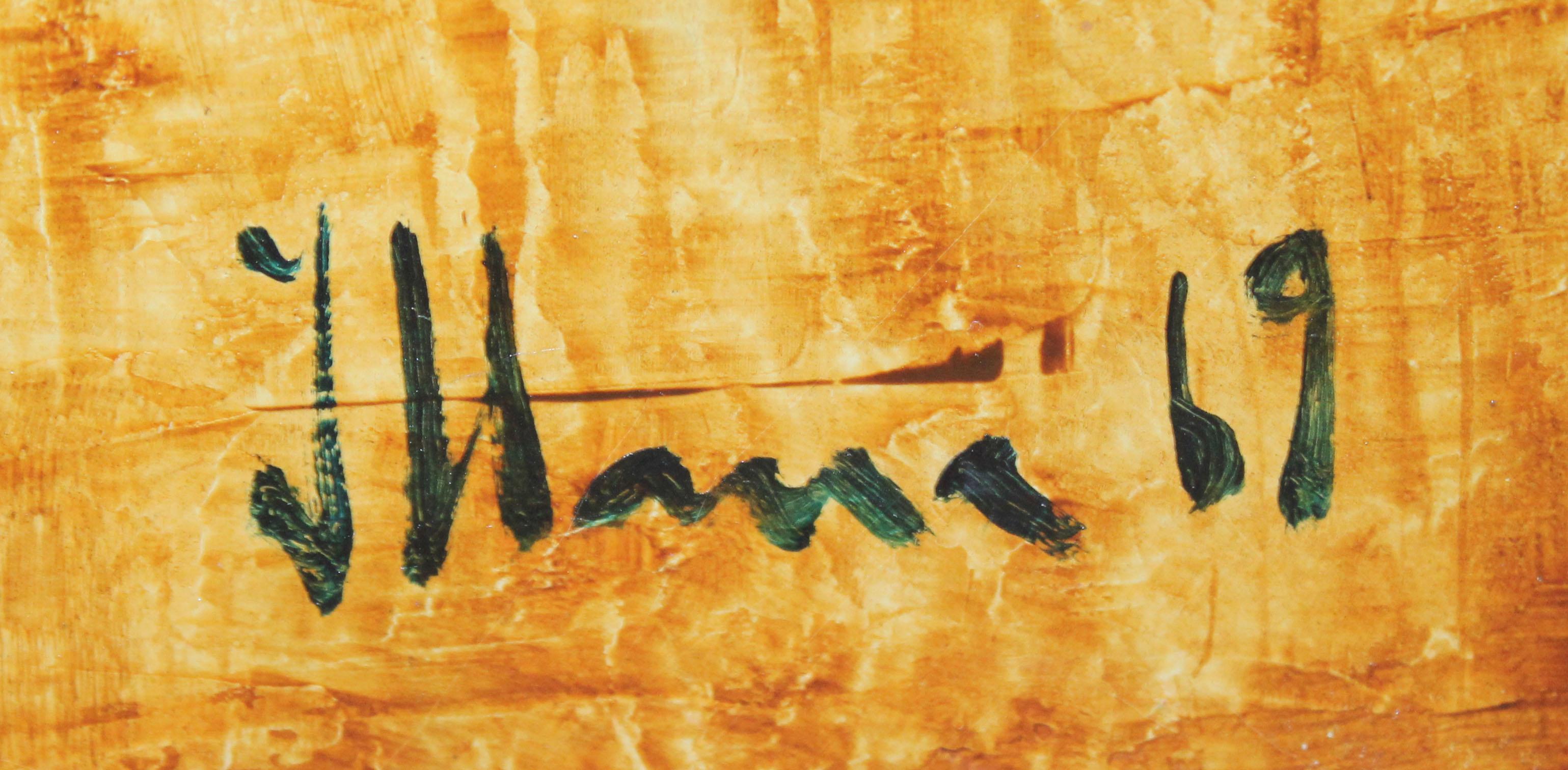 Óleo sobre tela - Ajedrez - Año 1969 en venta 3