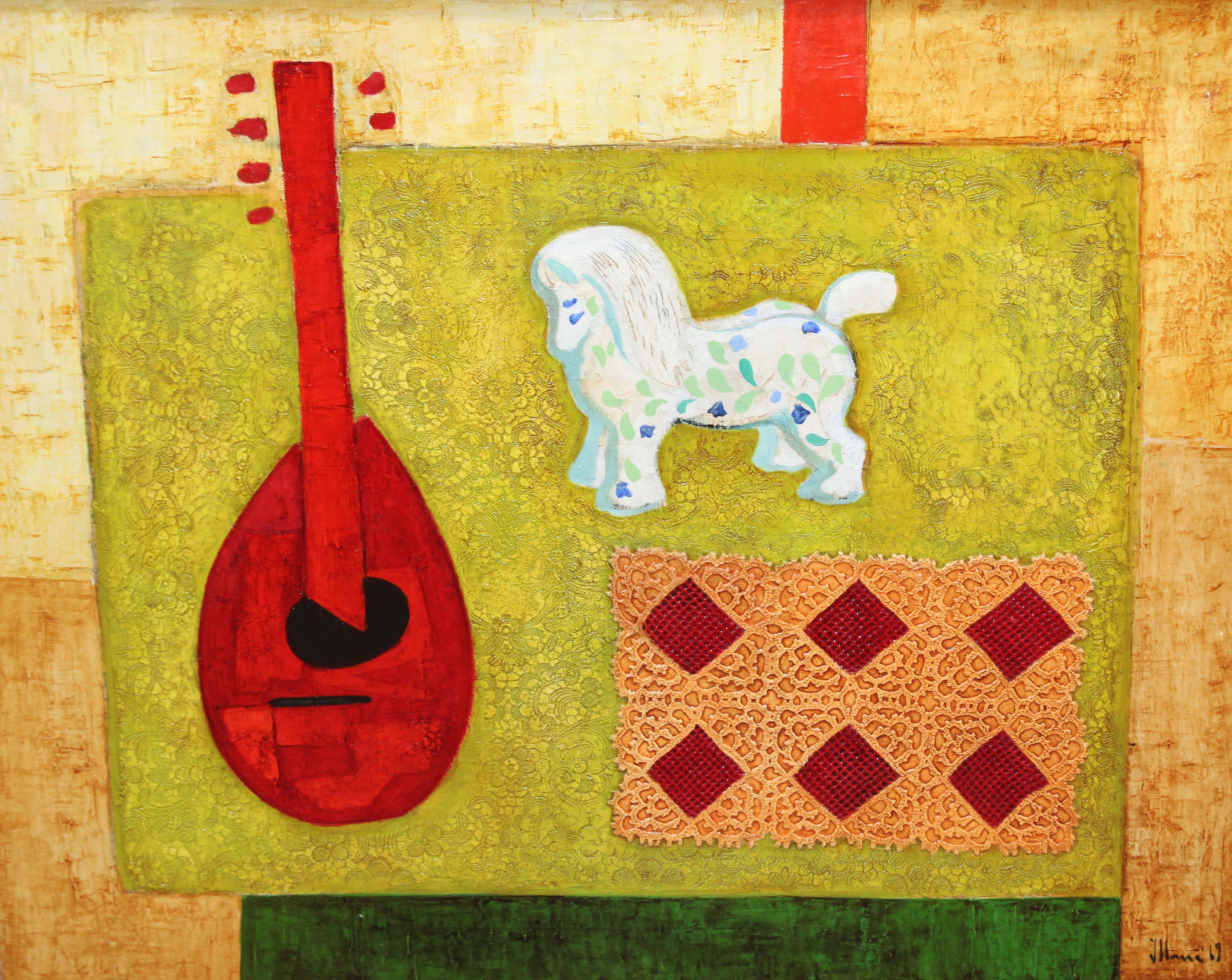 Óleo sobre tela - Ajedrez - Año 1969