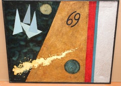 Óleo sobre tela - Composición - Año 1967