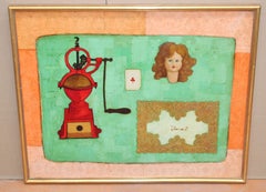 Óleo sobre tela - Composición - Año 1969