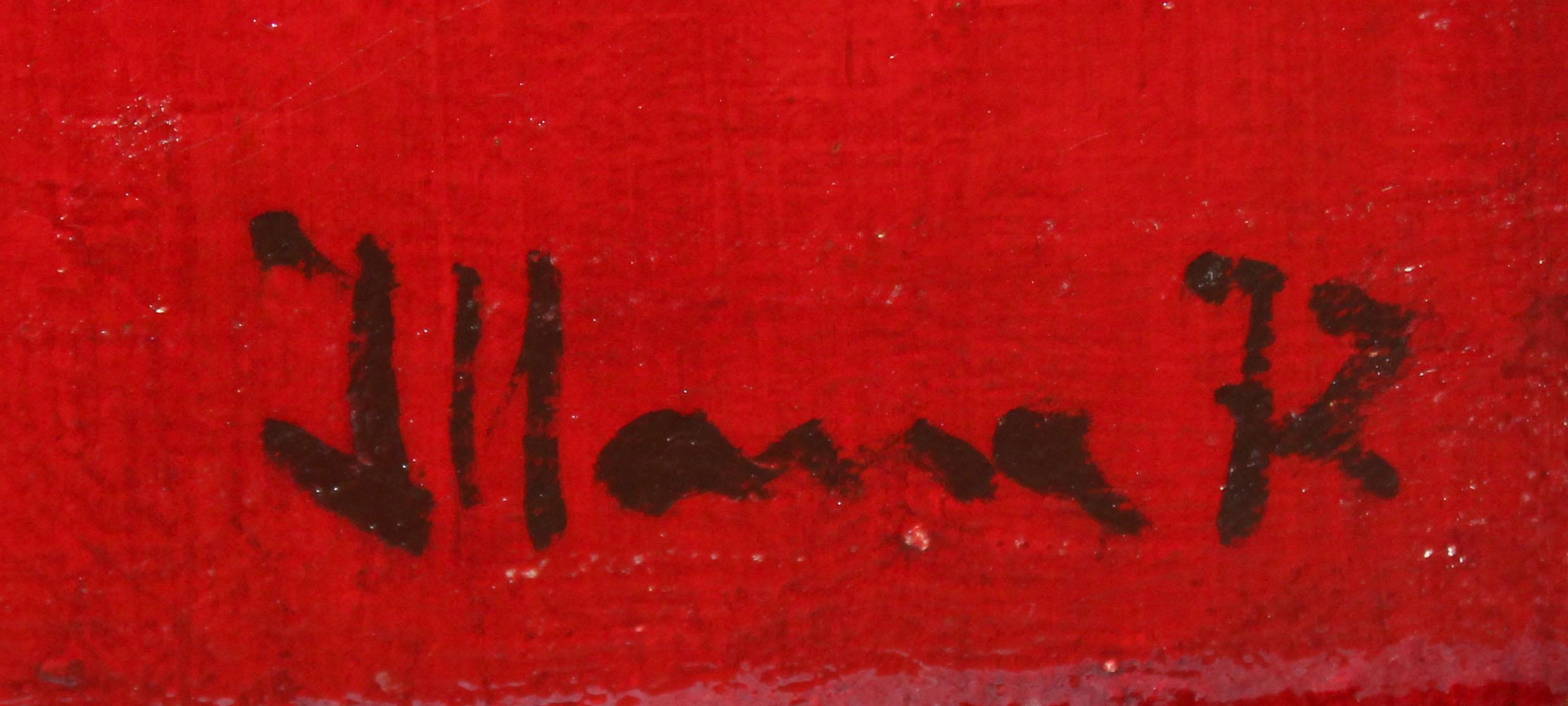 Óleo sobre tela - Composición - Año 1972 For Sale 5