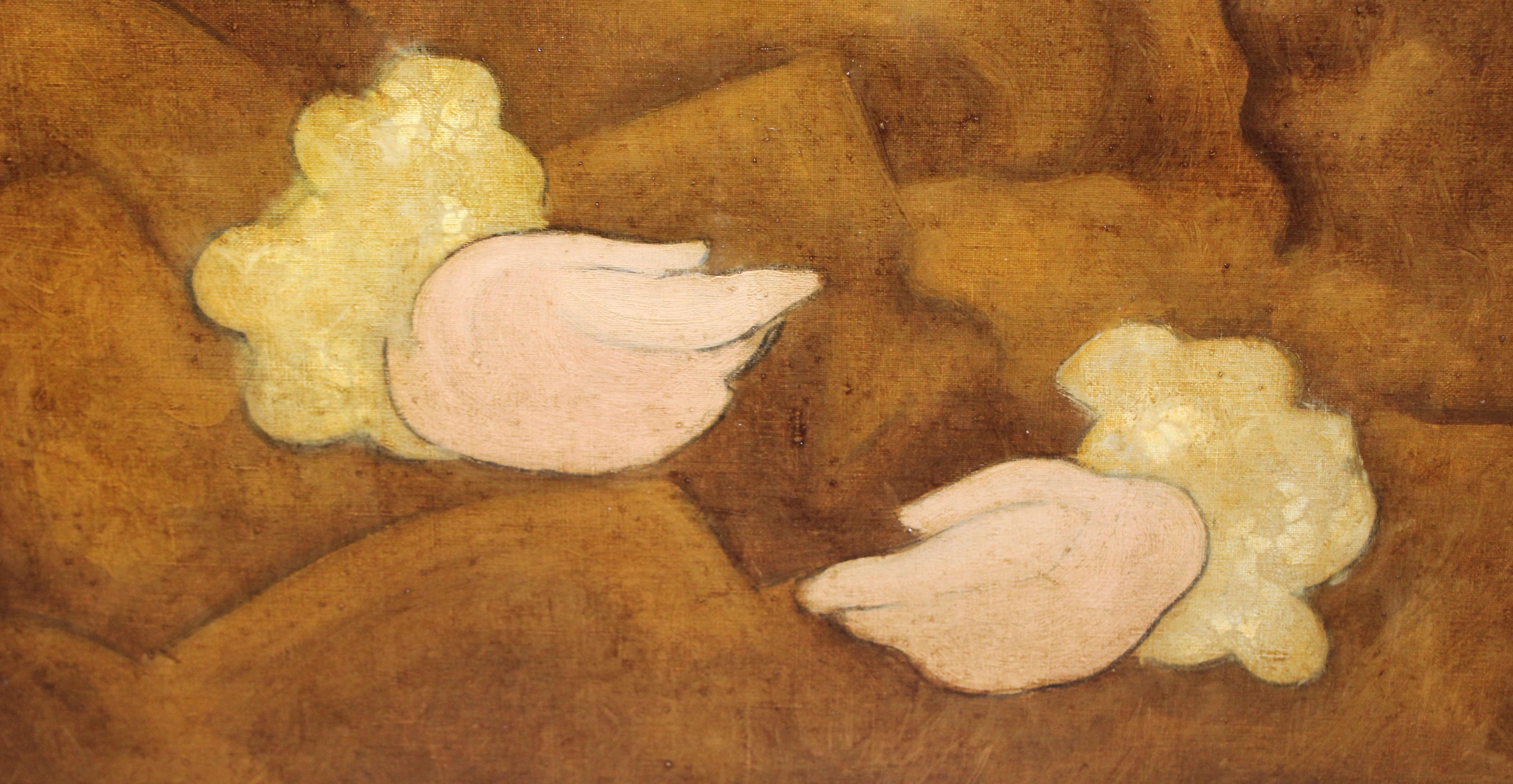 Óleo sobre tela - Infanta - Año 1975 im Angebot 2