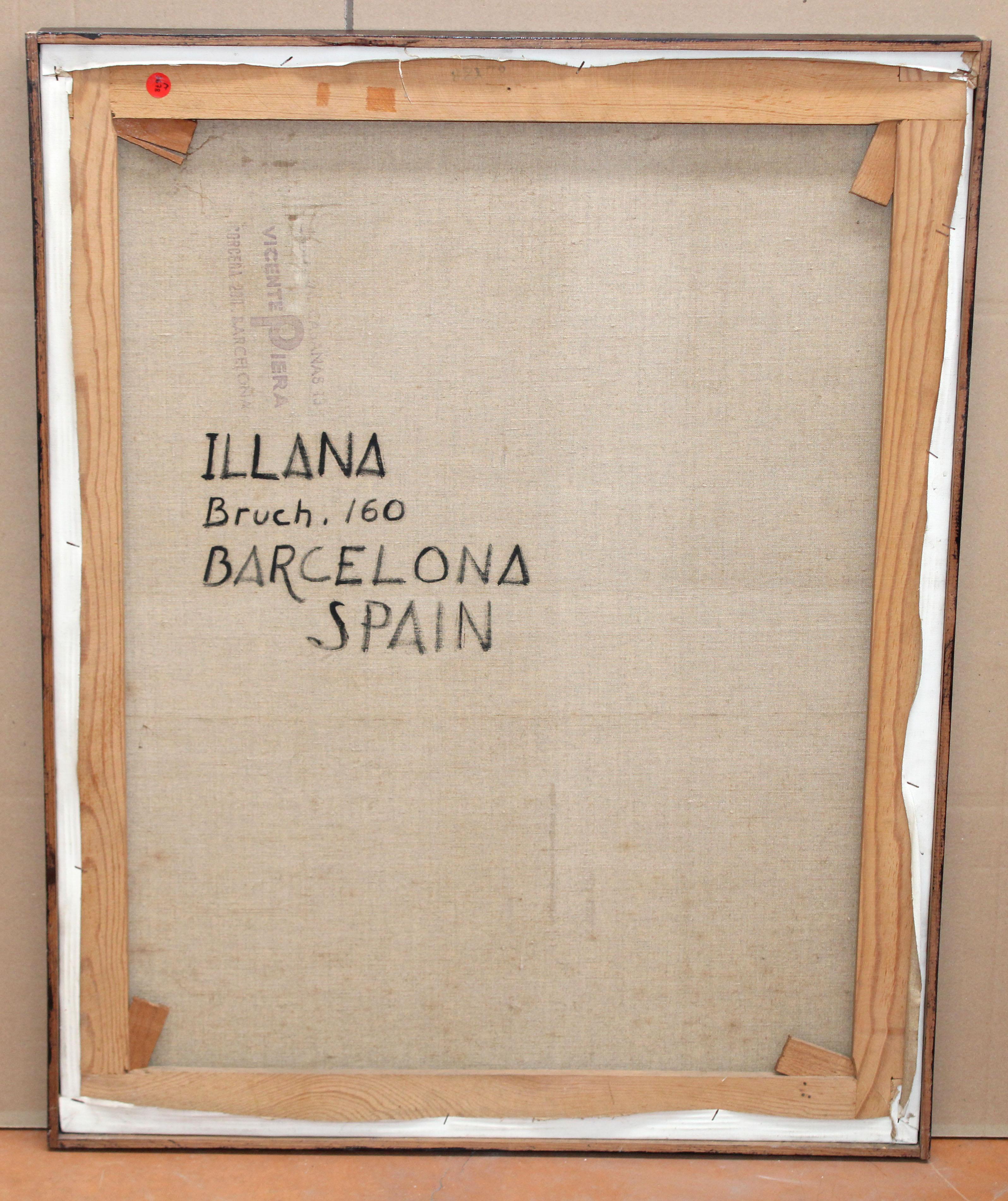 Óleo sobre tela - Infanta - Año 1975 im Angebot 4