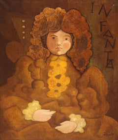 Óleo sobre tela - Infanta - Año 1975