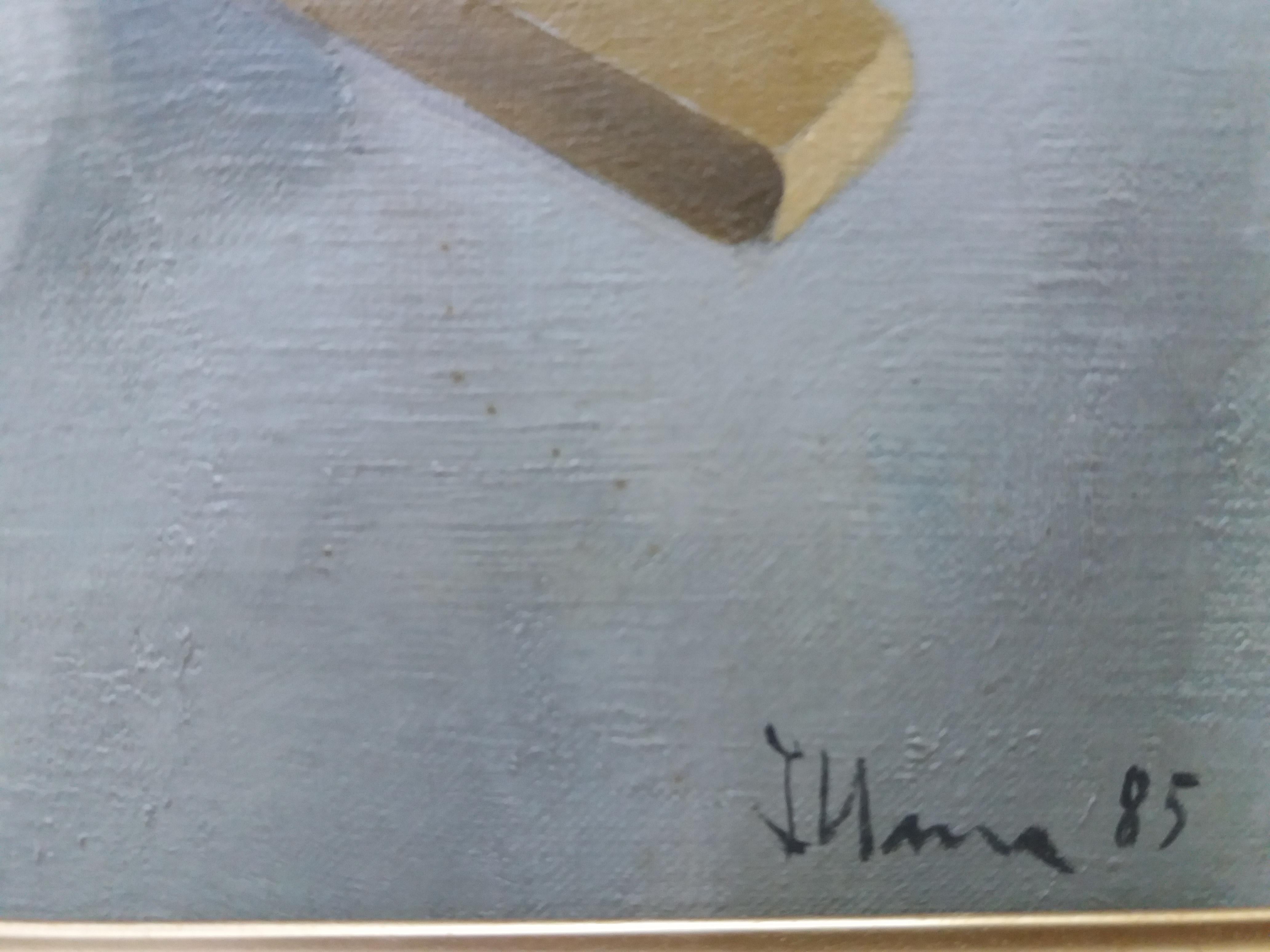 Rafael Illana   PAN  JARRAS  bodegón original  pintura acrílica en venta 5