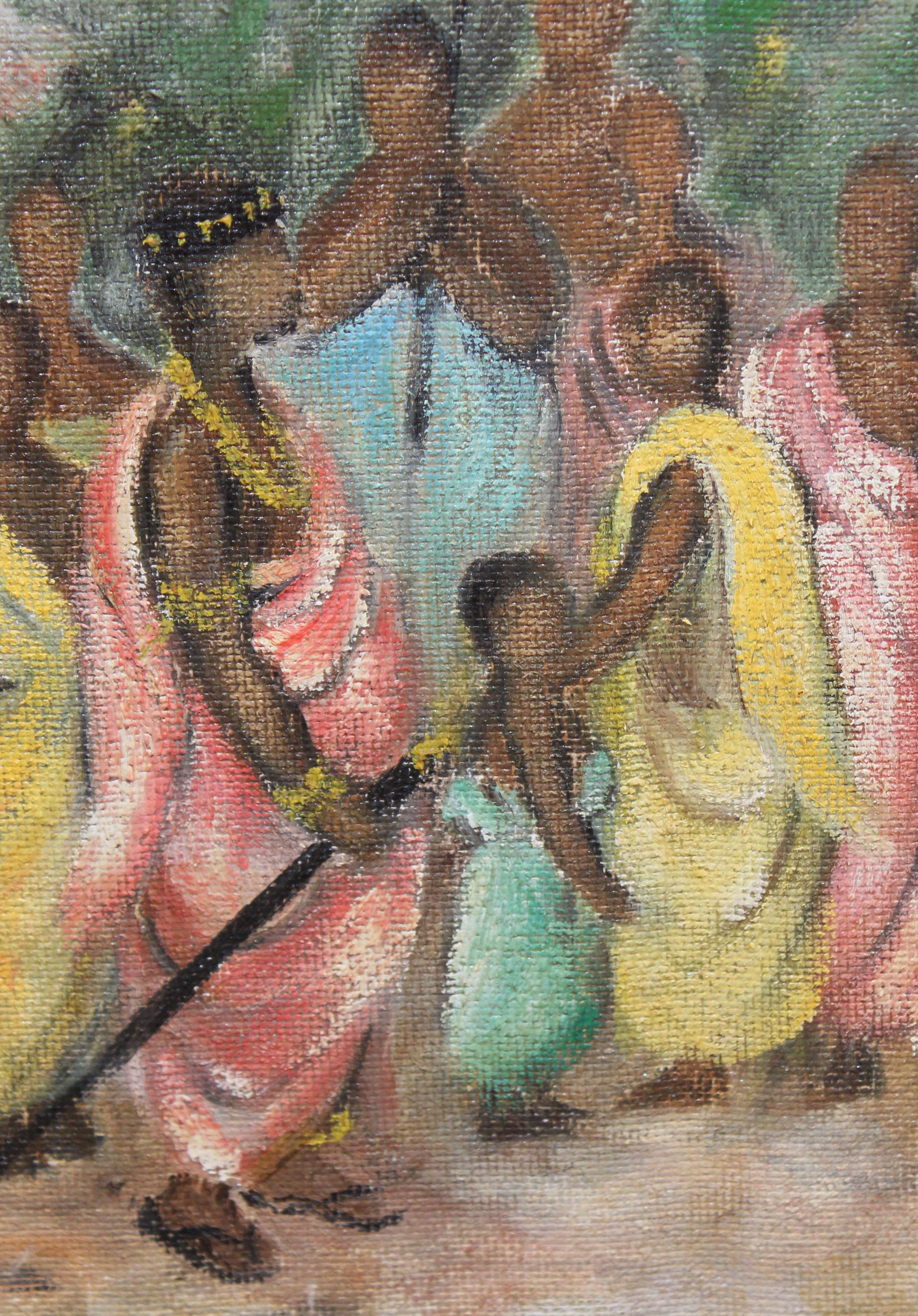 Como pueden apreciar, la obra va firmada en la parte inferior

Se presenta enmarcada la obra

El estado de la obra es aceptable

Medidas obra: 45 cm. de altura x 50 cm. de ancho

MarCo-Maße: 52 cm. de altura x 57 cm. de ancho

Ver biografía en una