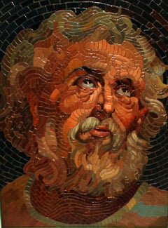 Retrato de un personaje - Óleo sobre tabla - Firmado y enmarcado
