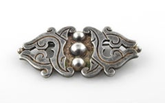 Rafael Melendez Taxco Mexico 980 Silver Heavy Gauge Pin