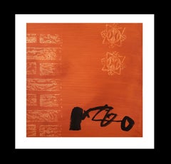 Paysages intérieurs -  Peinture abstraite acrylique sur papier