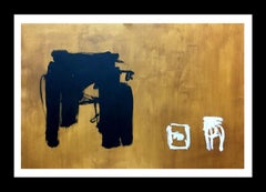 Interior Landscapes - Abstract Acrylic on paper Painting