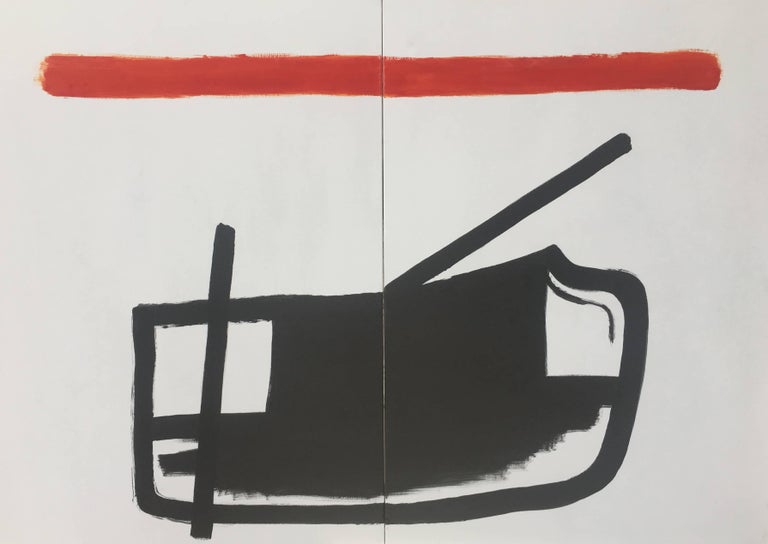 Rafael Ruz Miami original abstract acrylic painting For Sale at 1stDibs