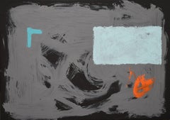Original Abstract Acrylic Painting, Ruz 6451, 21st Century, Framed