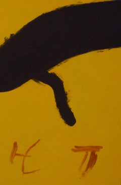 Ruz 11 Pittura acrilica astratta nero oro