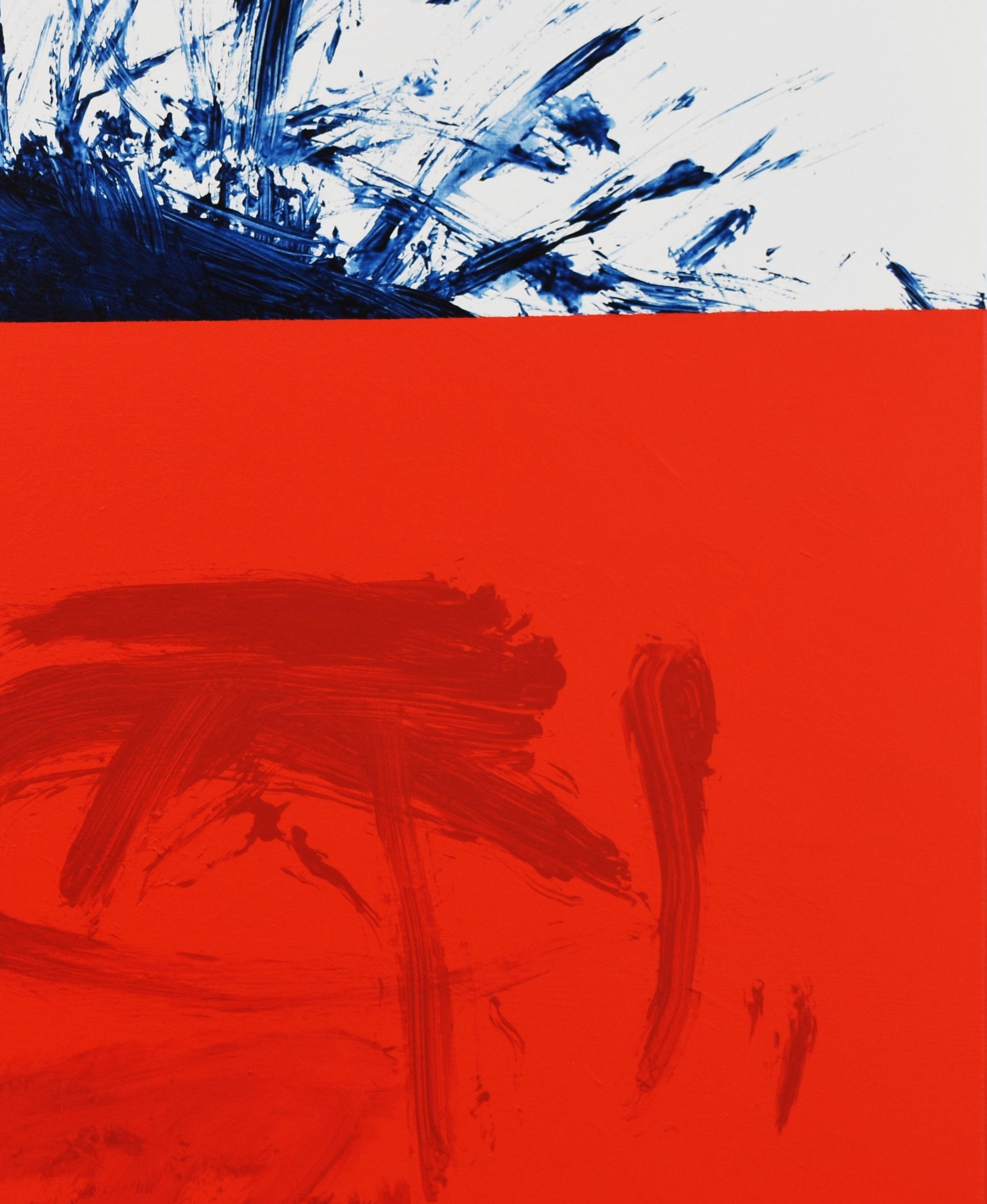 Ruz   Trino paisaje pittura acrilica astratta su tela - Painting di RAFAEL RUZ