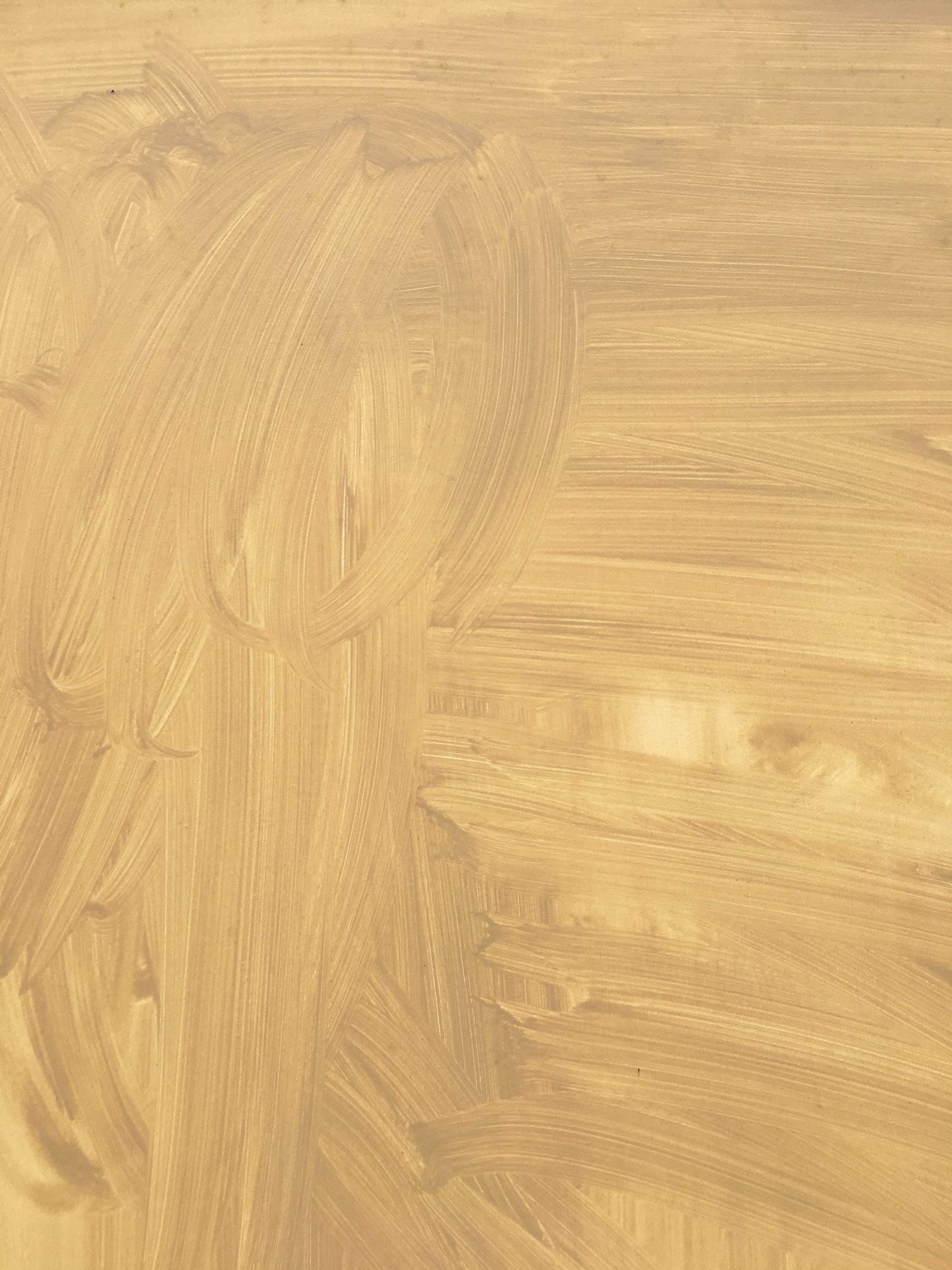 Ruz  Oro  Colori originale tela astratta pittura acrilica - Abstract Painting Beige di RAFAEL RUZ