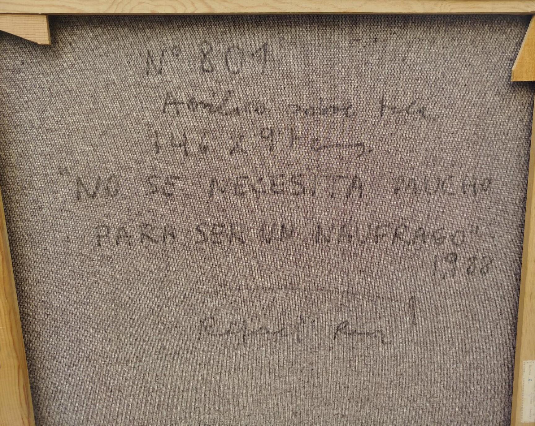 Ruz  No se necesita mucho.... Interni -  Pittura astratta in acrilico su tela - Painting Astratto di RAFAEL RUZ