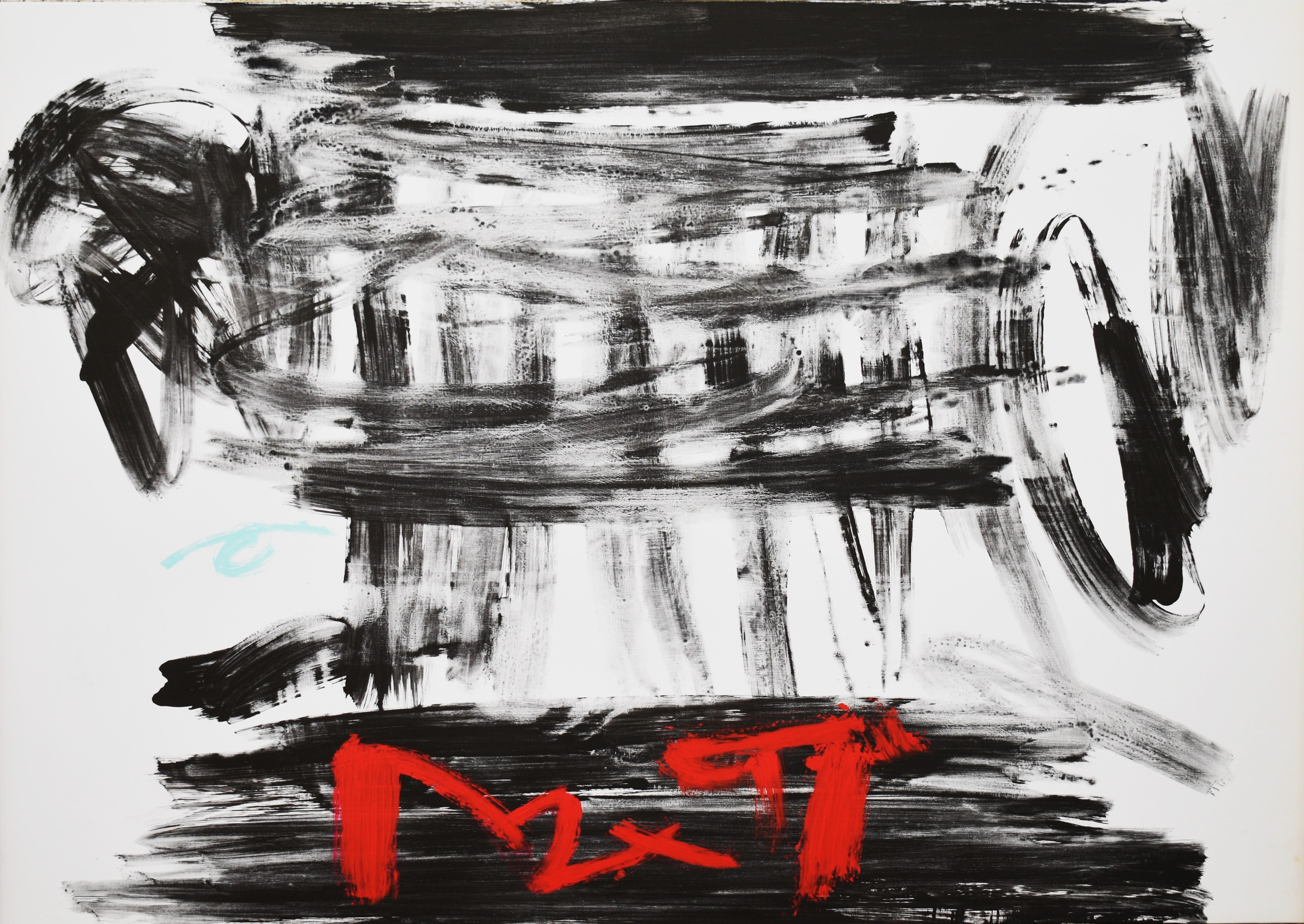 Ruz 3179 Original Abstract Acrylic Painting, Framed, 21st Century