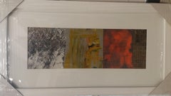 Ruz Vertical Little colors. original acrilic painting