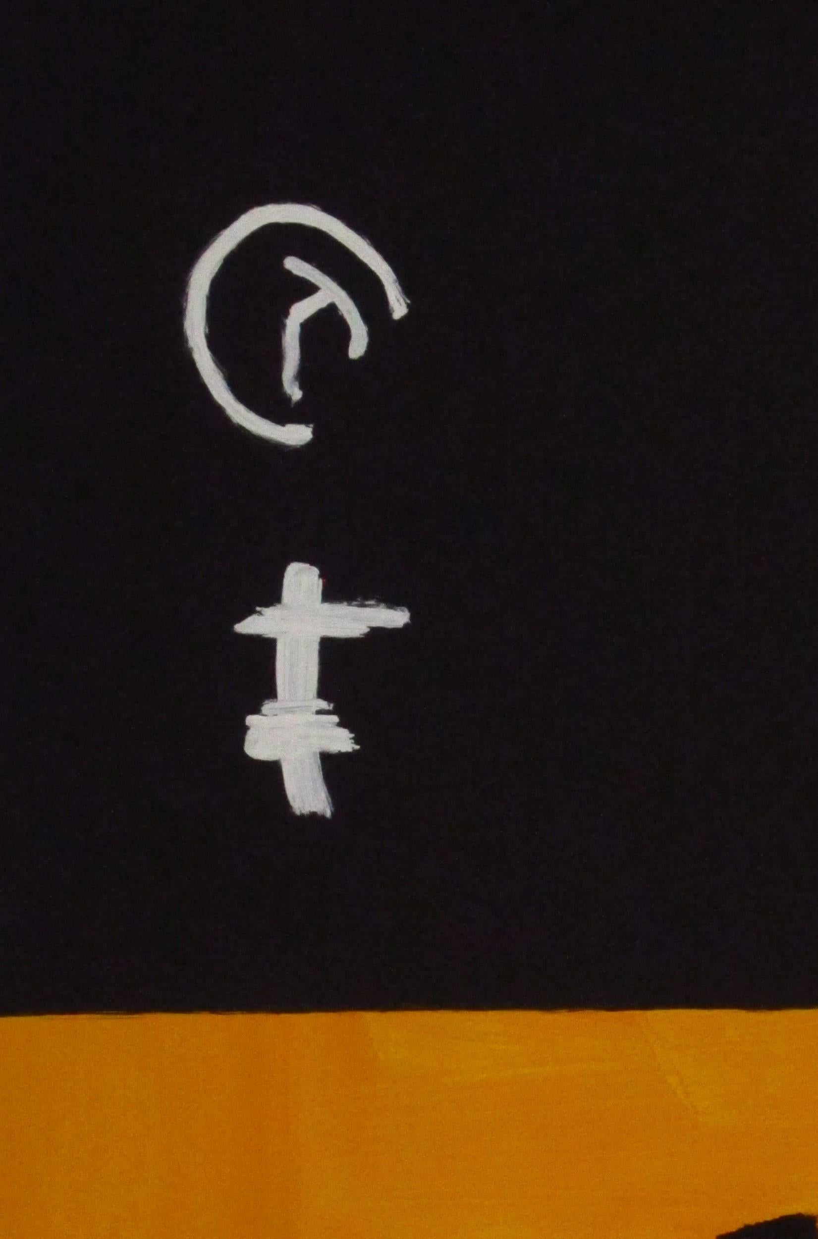 Innere Landschaften -  Abstrakte Acryl auf Papier Malerei. . FRAME

Bei der Betrachtung des Gemäldes von Ruz ist man geneigt, von einem echten 