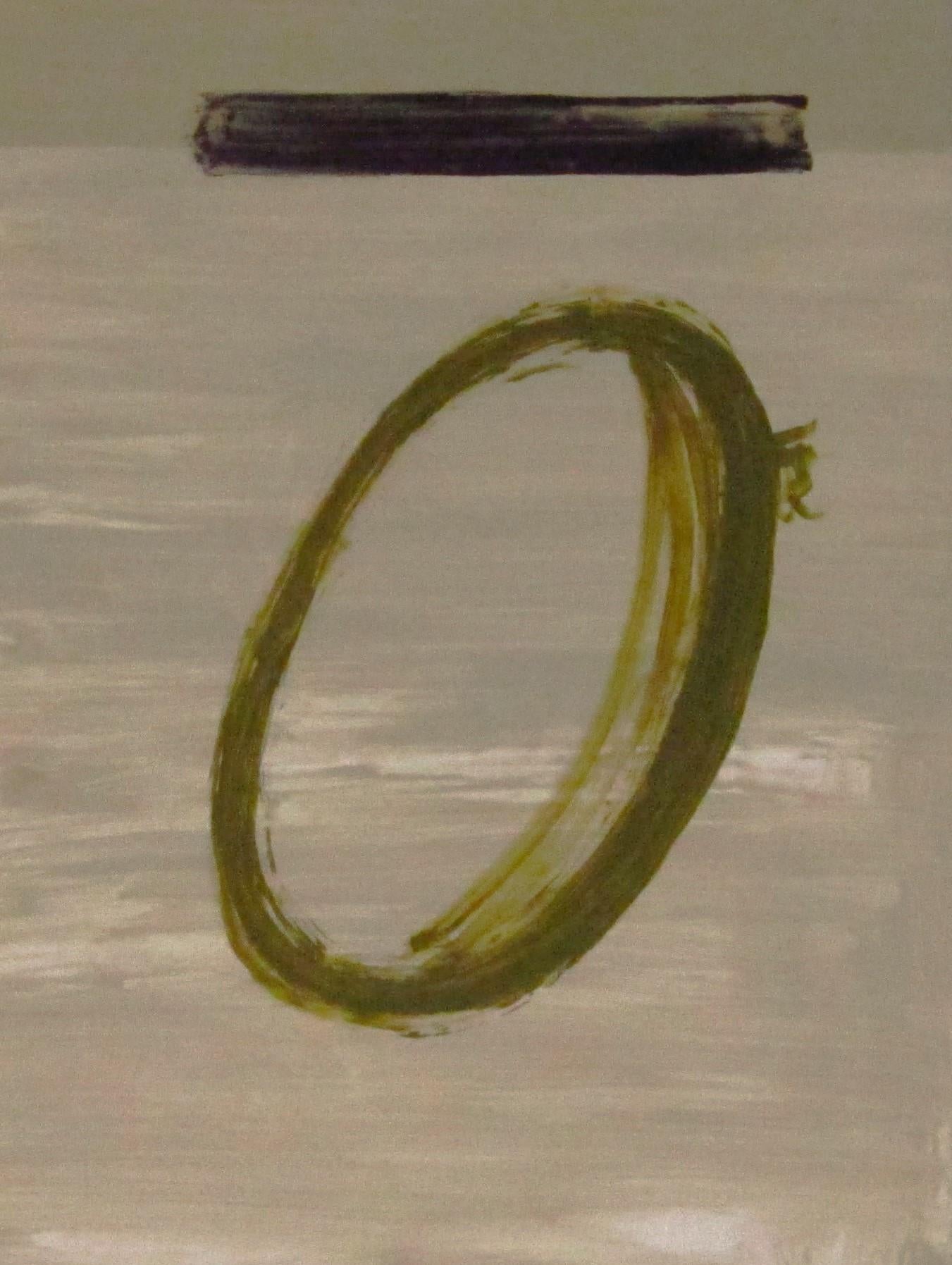 Ruz   Quadrato Lo inefable dipinto originale su tela acrilica astratta - Painting di RAFAEL RUZ