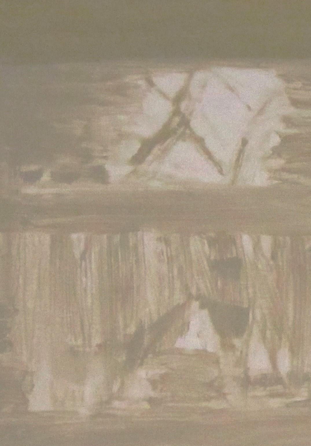 Ruz   Quadrato Lo inefable dipinto originale su tela acrilica astratta - Painting Astratto di RAFAEL RUZ