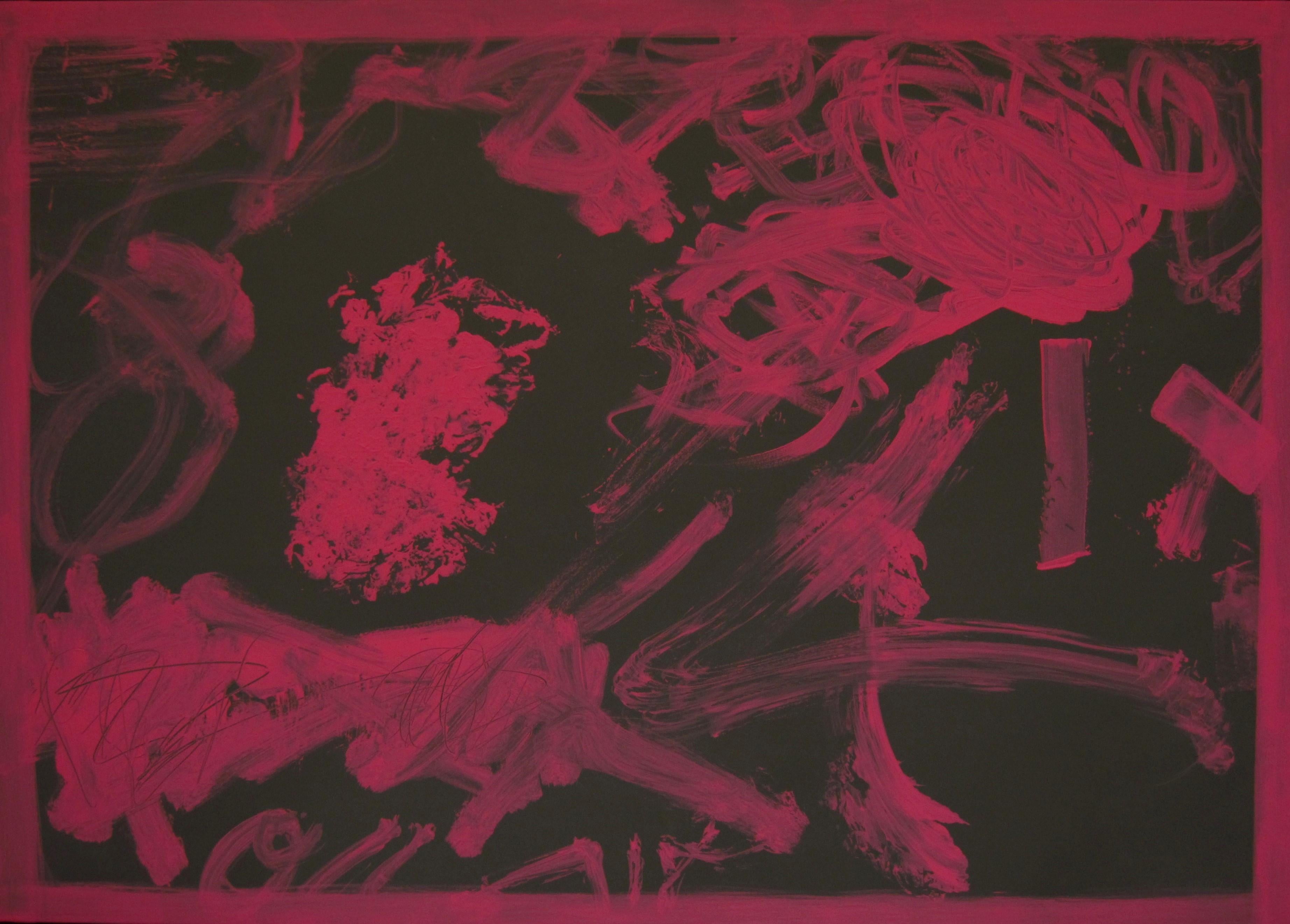 Abstract Painting di RAFAEL RUZ - Ruz Big LIBERTAD  Paesaggi -  Acrilico astratto  Pittura