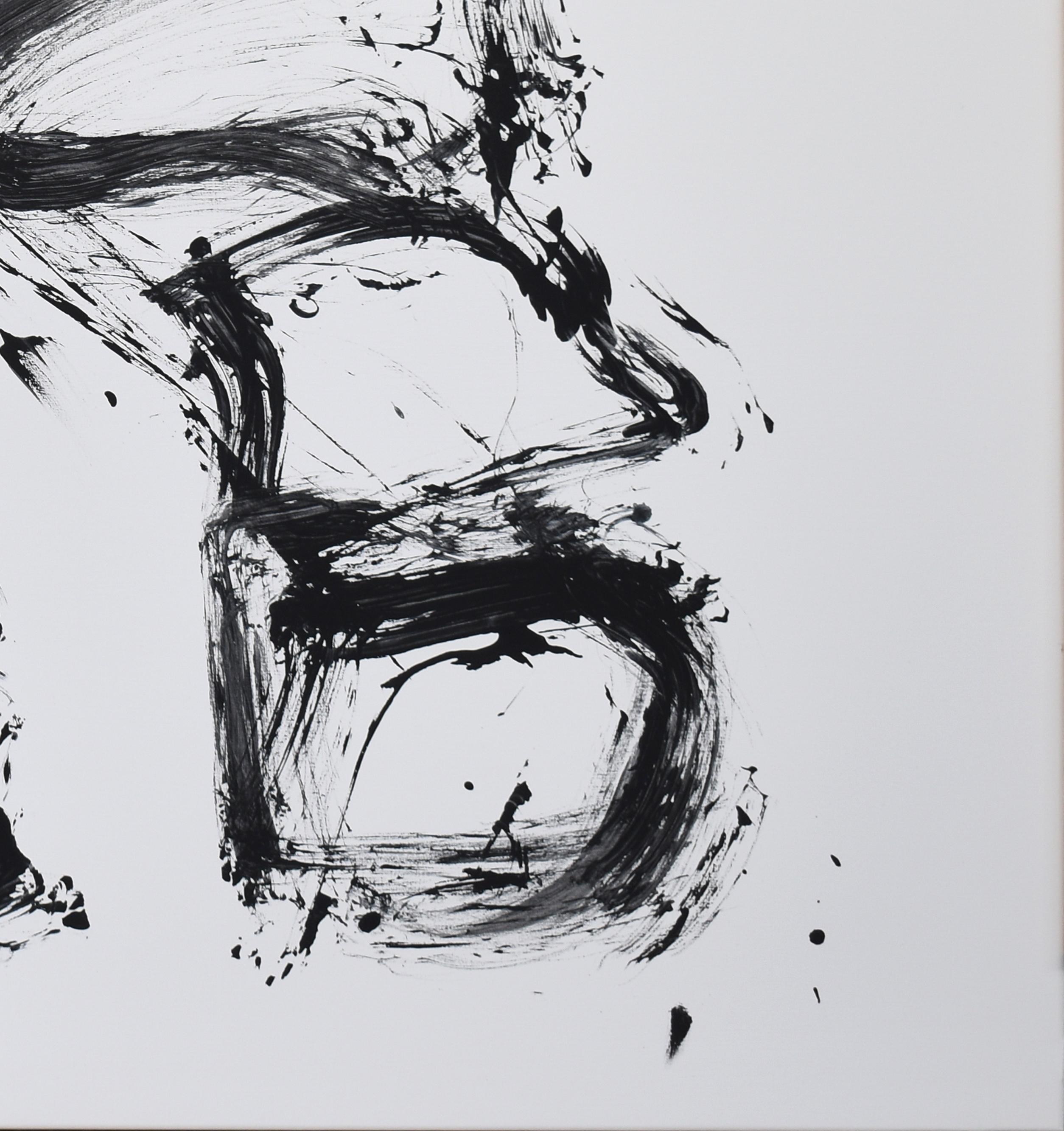 Ruz  In bianco e nero  Qui Primitivum est. Paesaggi -    Pittura - Painting Astratto di RAFAEL RUZ