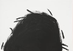 Ruz Nero serie Qui Primitivum est Abstract Acrilico su tela