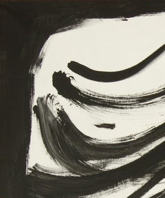 Ruz   Black White Cuan Perfectos somos Abstract Acrylic on canvas Painting