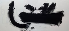Ruz 22 Nero Bianco  Que Lejos. Paesaggi -  Acrilico astratto  Pittura