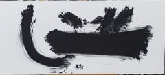 Ruz Black White Que Lejos. Landscapes - Abstract Acrylic Painting