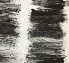 Ruz  Black White serie Qui Primitivum est  Acrylic on canvas Painting