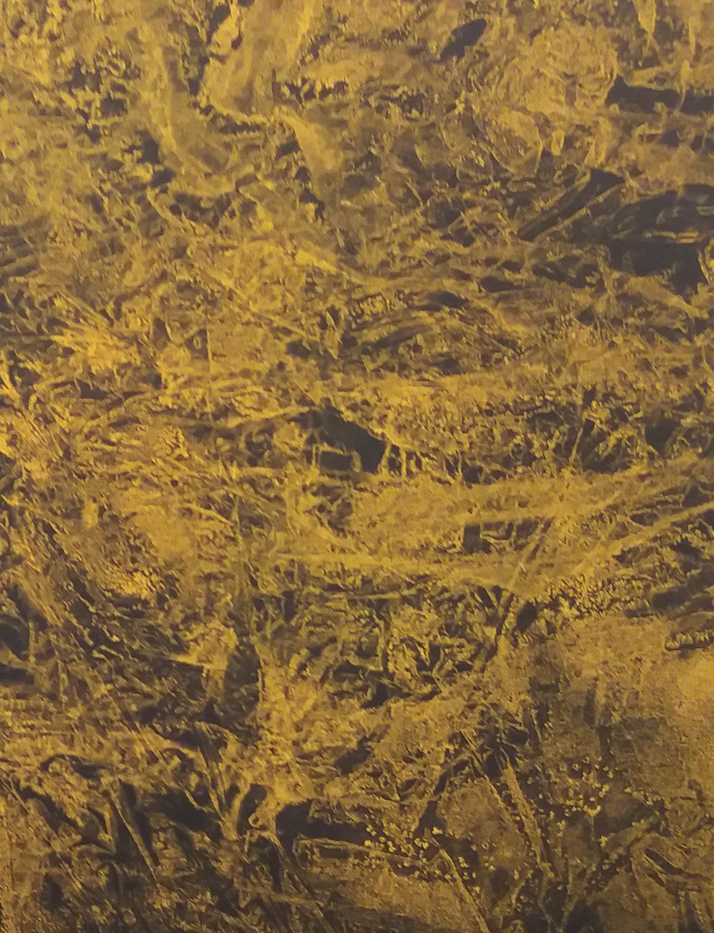 Ruz     Paesaggi interni blu -  Pittura astratta Acrilico su carta - Painting di RAFAEL RUZ