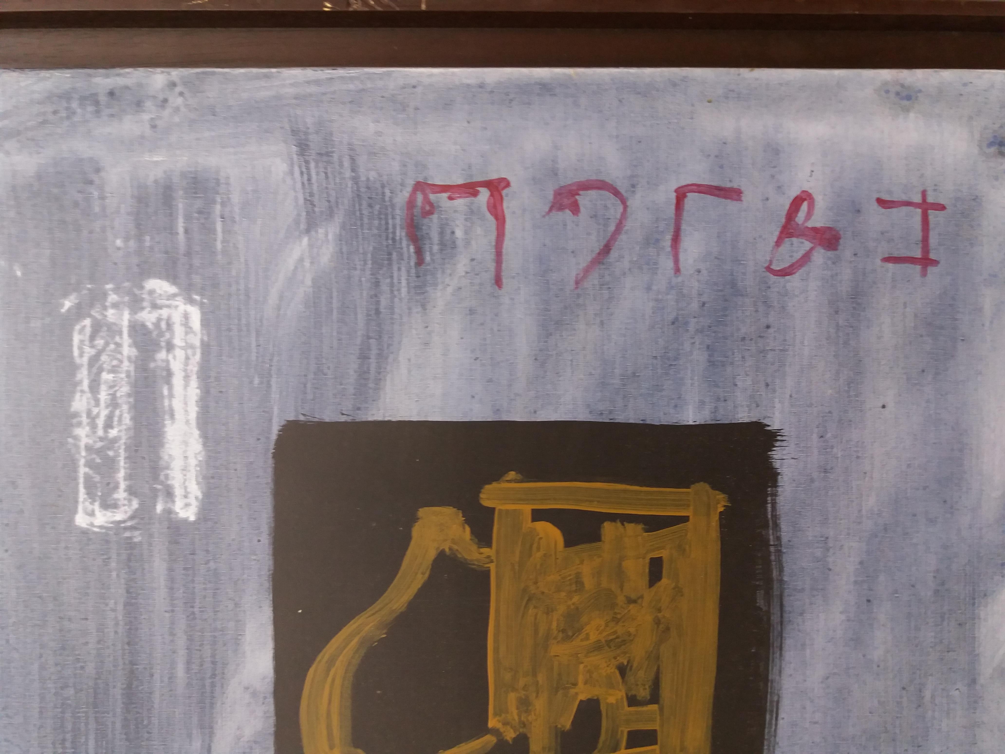 dipinto originale su tela acrilica astratta blu
Opere originali dell'artista spagnolo Rafael Ruz. 
Acrilico su tela in perfette condizioni.
RAFAEL RUZ, Rafael (Barcellona 1956)
Nel contemplare il dipinto di Ruz, siamo portati a parlare di un vero e