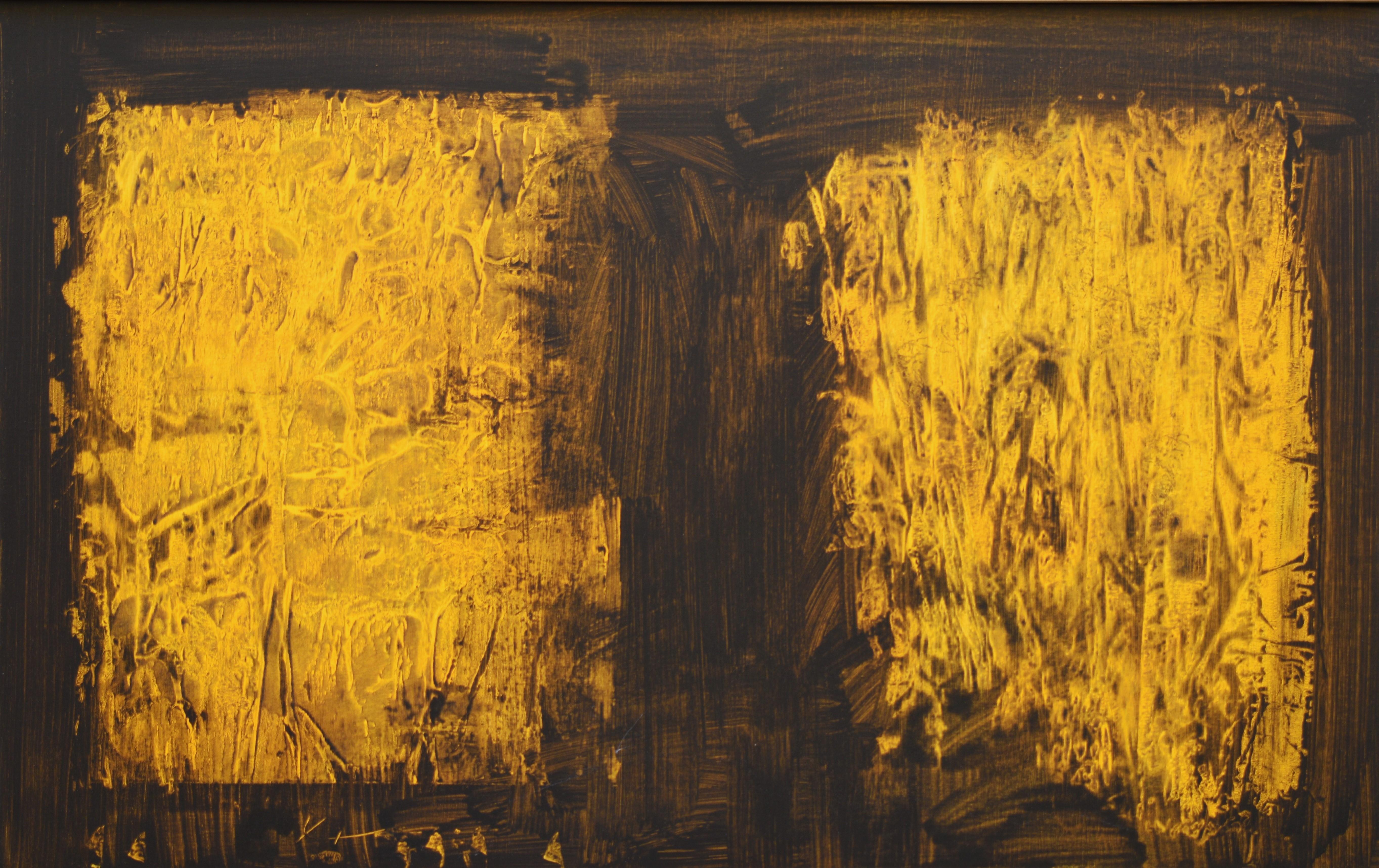 Ruz Diluyendo significados pintura sobre lienzo acrílico - Painting de RAFAEL RUZ