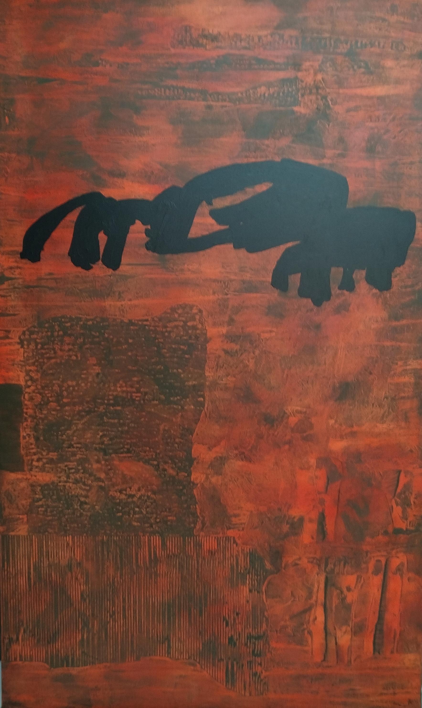 Ruz El caos del orden- Abstract Acrylic on canvas Painting