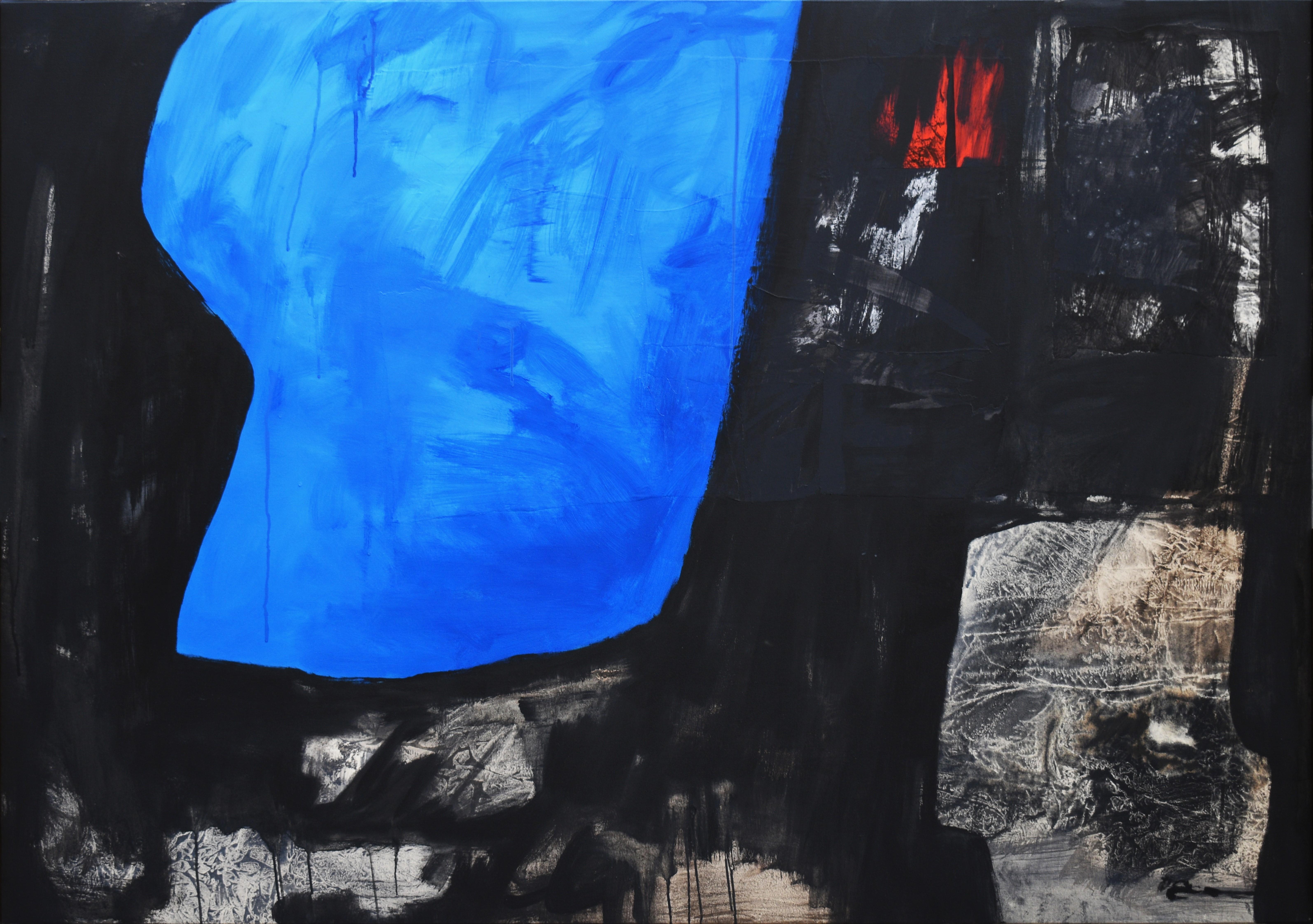 Hermana Perturbación Acrylic Painting, Abstract, Framed, 21st Century