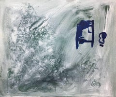 Ruz. Interior Landscapes - Abstract Acrylic on paper Painting