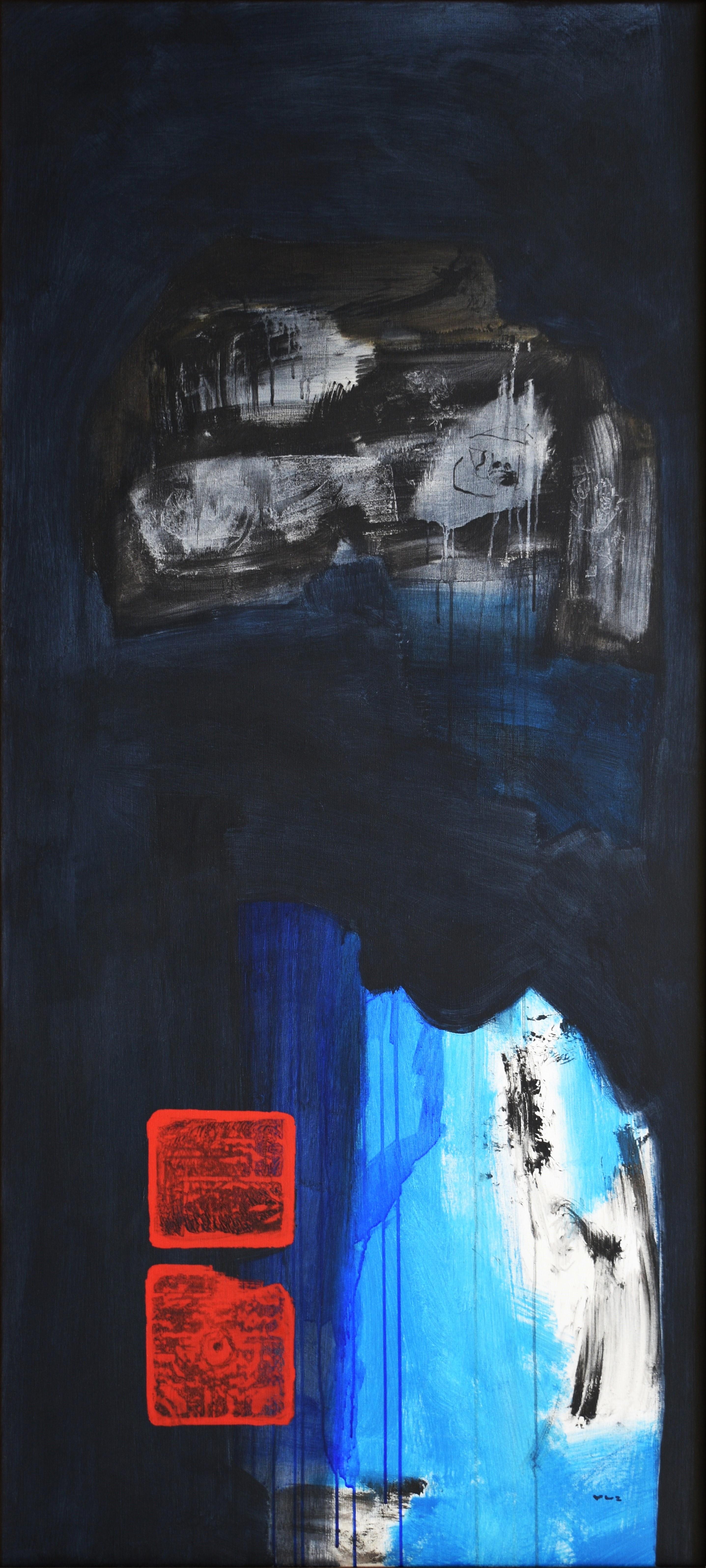 Ruz. la dulzura de la Lebendigkeit in Farbe – Painting von RAFAEL RUZ