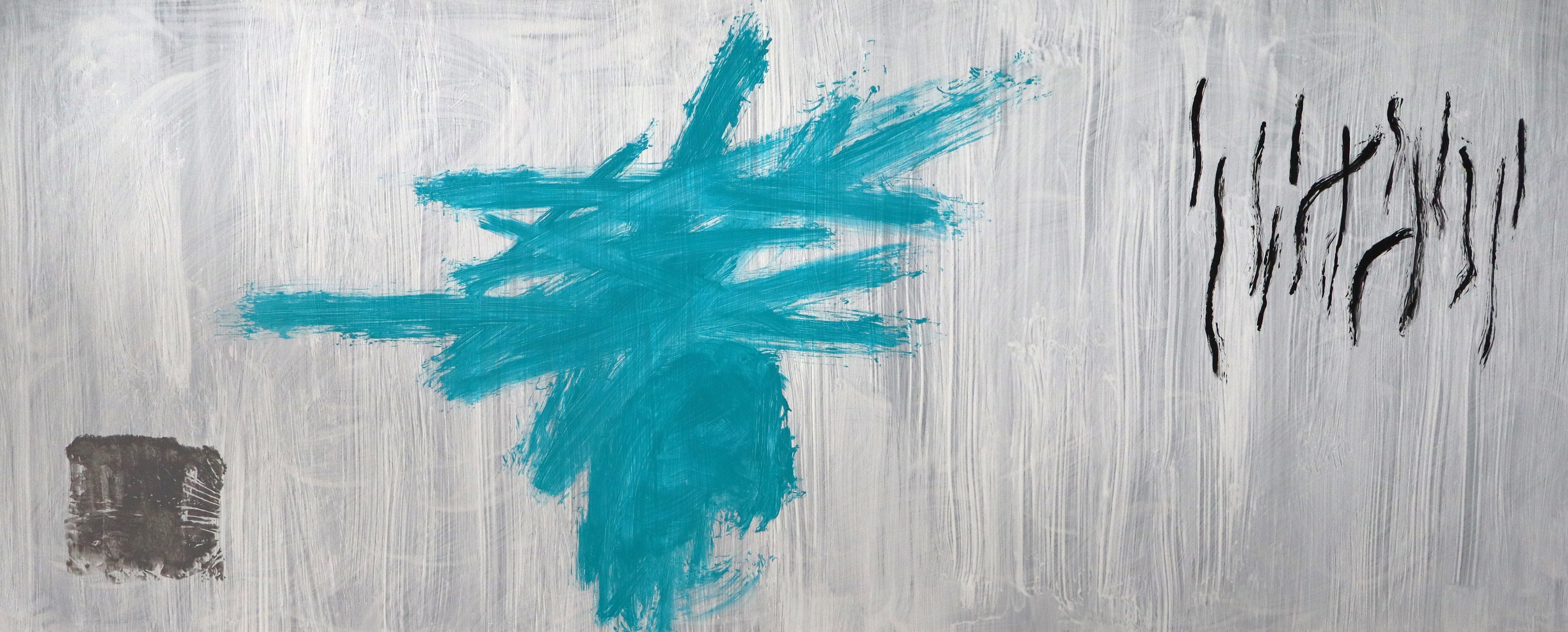 Ruz Menerter Abstract Acrylic  Painting